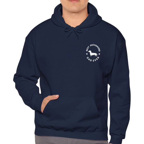 Dachshund Hoodie - Best Dachshund Dad Ever - Dachshund Gift